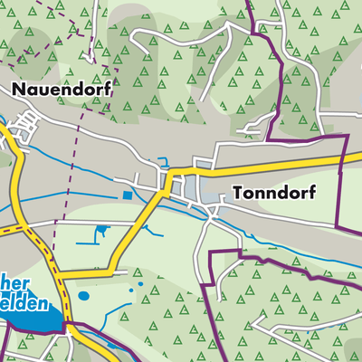 Übersichtsplan Tonndorf