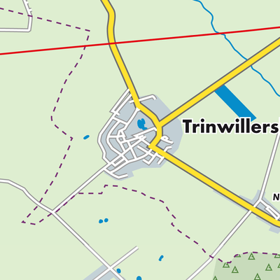 Übersichtsplan Trinwillershagen