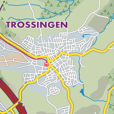 Übersichtsplan Trossingen