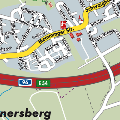 Stadtplan Trunkelsberg
