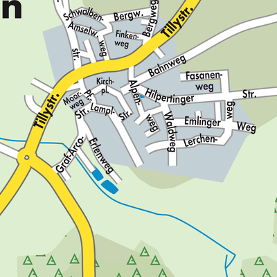Stadtplan Tuntenhausen