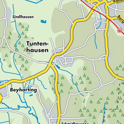 Übersichtsplan Tuntenhausen