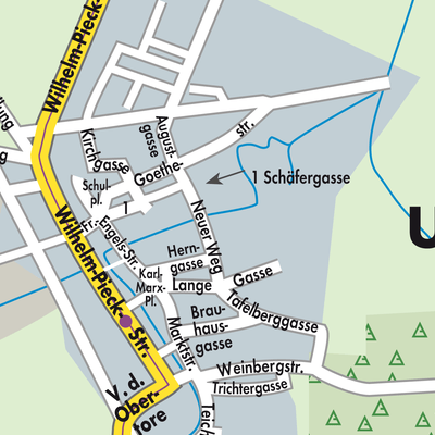 Stadtplan Udestedt