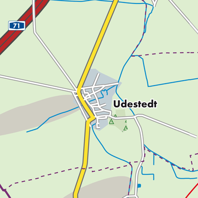 Übersichtsplan Udestedt
