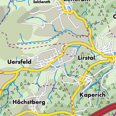 Übersichtsplan Uersfeld