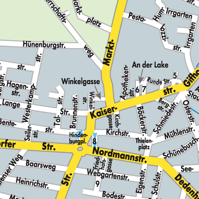 Stadtplan Uetze