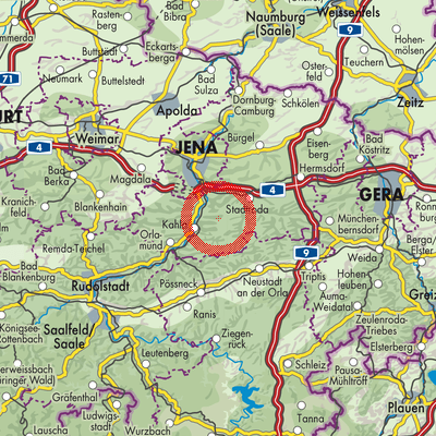 Landkarte Unterbodnitz