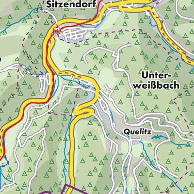 Übersichtsplan Unterweißbach