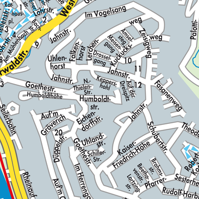 Stadtplan Vallendar