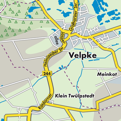 Übersichtsplan Velpke