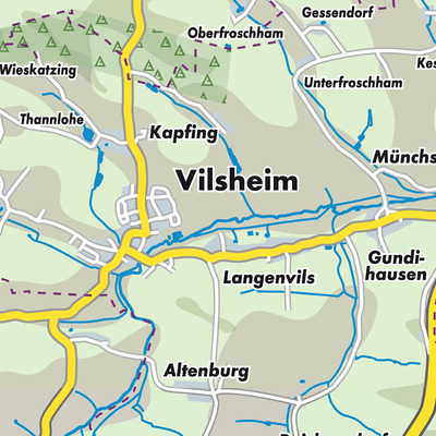 Übersichtsplan Vilsheim