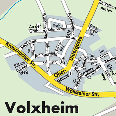 Stadtplan Volxheim