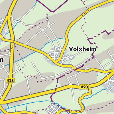 Übersichtsplan Volxheim