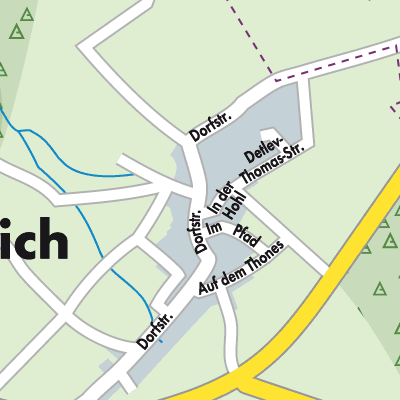Stadtplan Würrich