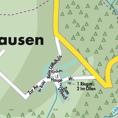 Stadtplan Wagenhausen