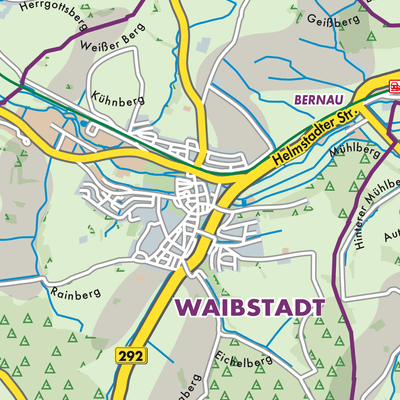 Übersichtsplan Waibstadt