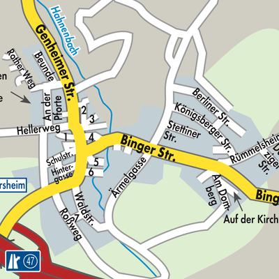 Stadtplan Waldlaubersheim