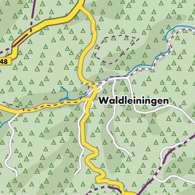 Übersichtsplan Waldleiningen