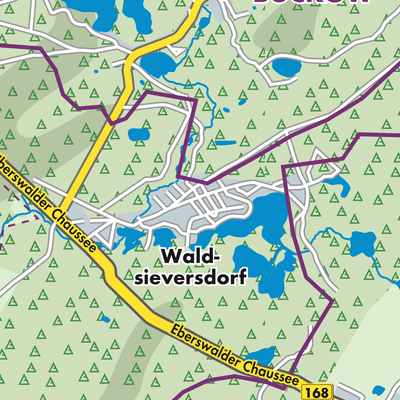 Übersichtsplan Waldsieversdorf
