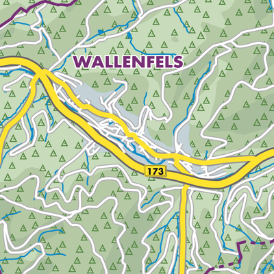 Übersichtsplan Wallenfels