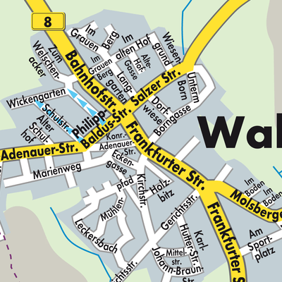Stadtplan Wallmerod