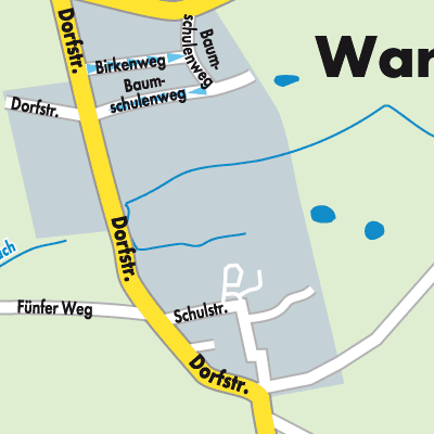 Stadtplan Wardow