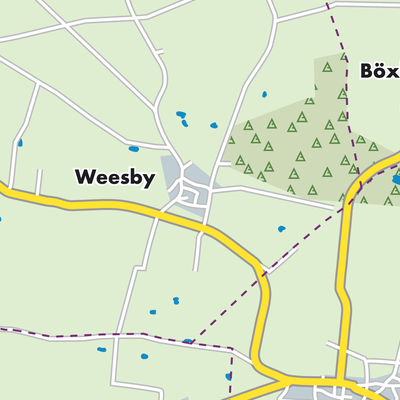 Übersichtsplan Weesby