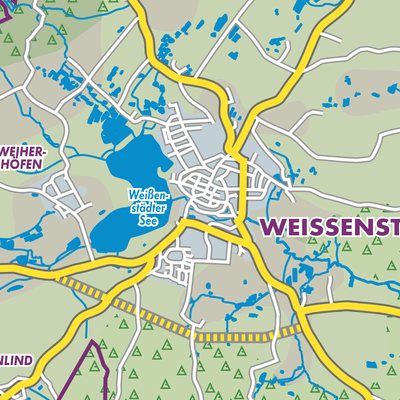 Übersichtsplan Weißenstadt