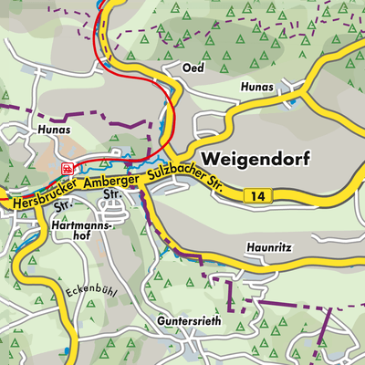 Übersichtsplan Weigendorf