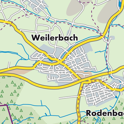 Übersichtsplan Weilerbach