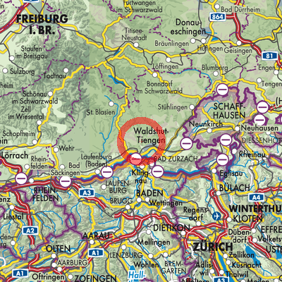 Landkarte Weilheim