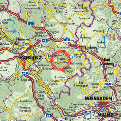 Landkarte Weinähr