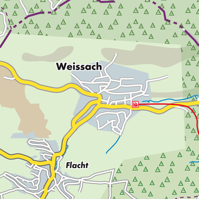 Übersichtsplan Weissach