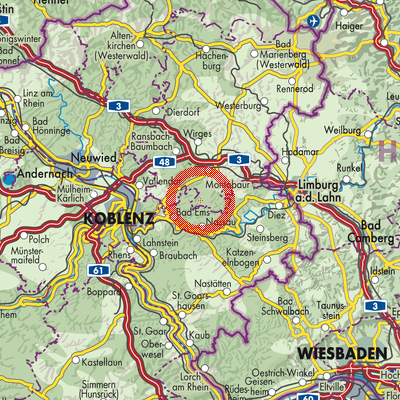 Landkarte Welschneudorf