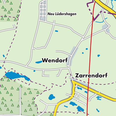 Übersichtsplan Wendorf