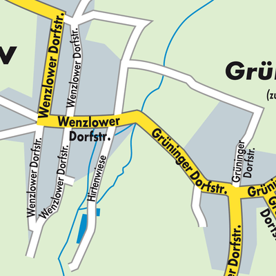 Stadtplan Wenzlow