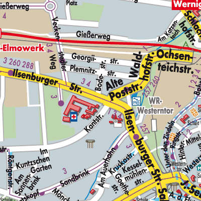 Stadtplan Wernigerode