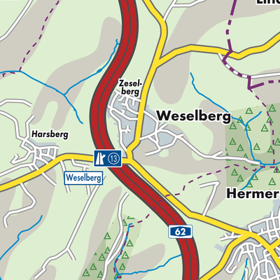 Übersichtsplan Weselberg