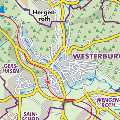 Übersichtsplan Westerburg