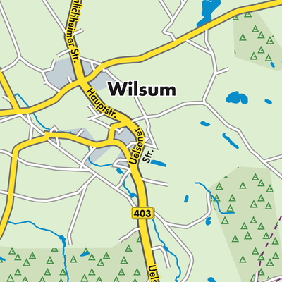 Übersichtsplan Wilsum