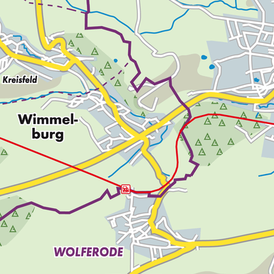 Übersichtsplan Wimmelburg