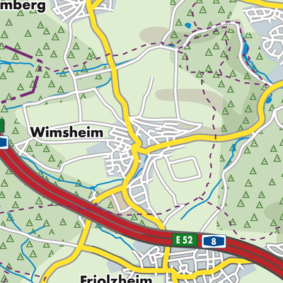 Übersichtsplan Wimsheim