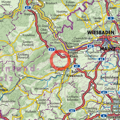 Landkarte Windesheim