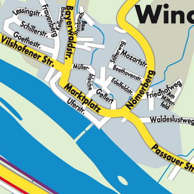 Stadtplan Windorf