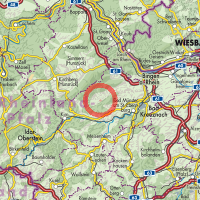 Landkarte Winterburg