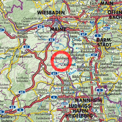 Landkarte Wintersheim