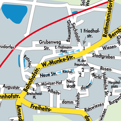 Stadtplan Saale-Wipper