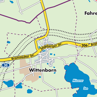 Übersichtsplan Wittenborn