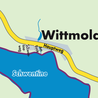 Stadtplan Wittmoldt