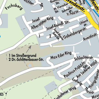 Stadtplan Wolnzach